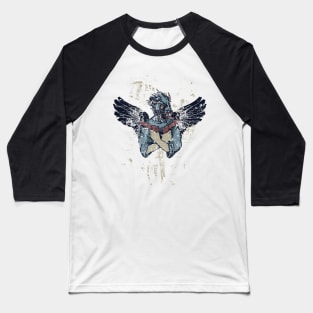 Two Guns Angel Baseball T-Shirt